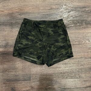 Camouflage Green Shorts